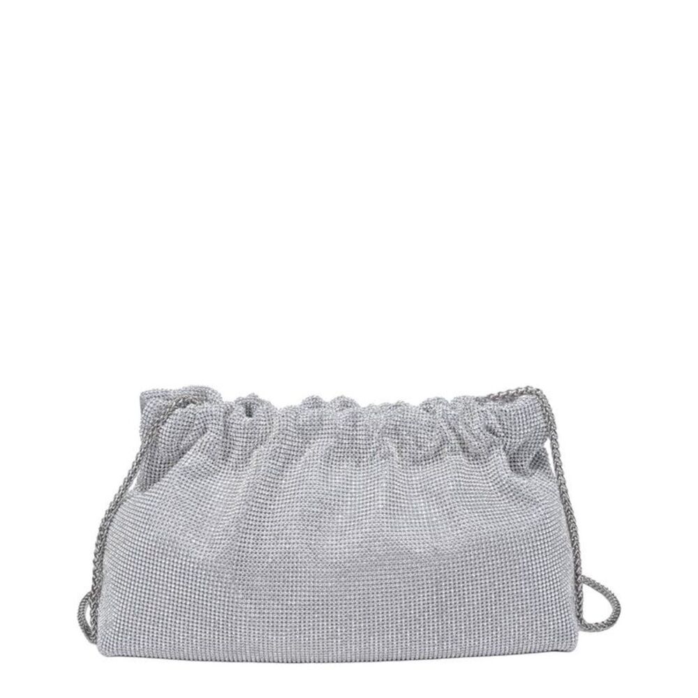 Urban Expressions Hazel Clutch, Silver
